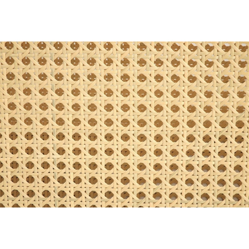 Fotel welurowy boho Ilario beż / czarny / rattan Halmar