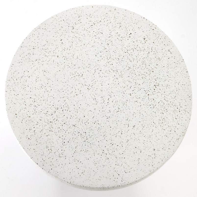 Stolik boczny Giza Halmar | Japandi, biały, 54cm