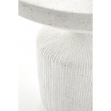 Stolik boczny Giza Halmar | Japandi, biały, 54cm