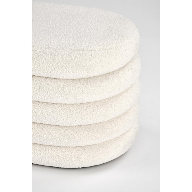 Ławka z pojemnikiem Bliss Boucle Halmar | Kremowa, 105cm