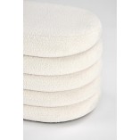 Ławka z pojemnikiem Bliss Boucle Halmar | Kremowa, 105cm