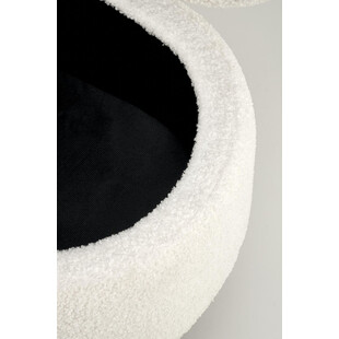 Ławka Aveiro Halmar 120cm | Schowek, Tapicerka Bouclé