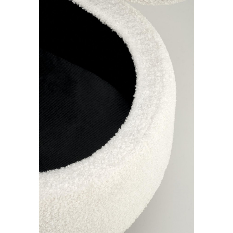 Ławka Aveiro Halmar 120cm | Schowek, Tapicerka Bouclé
