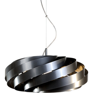 Lampa wisząca nowoczesna Vento 60cm antracyt Zumaline