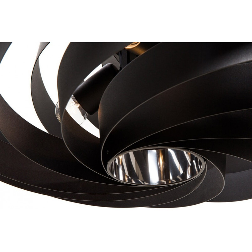 Lampa wisząca Vento 60cm czarna - Nowoczesny design | ZumaLine