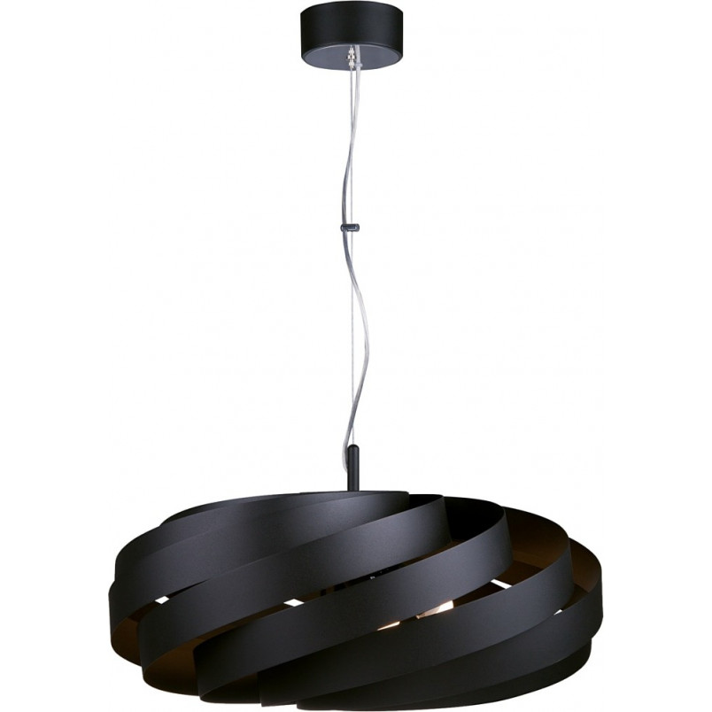 Lampa wisząca Vento 60cm czarna - Nowoczesny design | ZumaLine