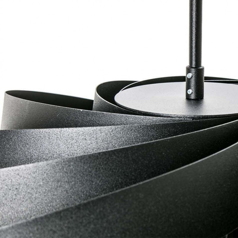 Lampa Sufitowa Vento 60cm Czarna | ZumaLine - Nowoczesne Oświetlenie