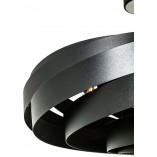Lampa Sufitowa Vento 60cm Czarna | ZumaLine - Nowoczesne Oświetlenie