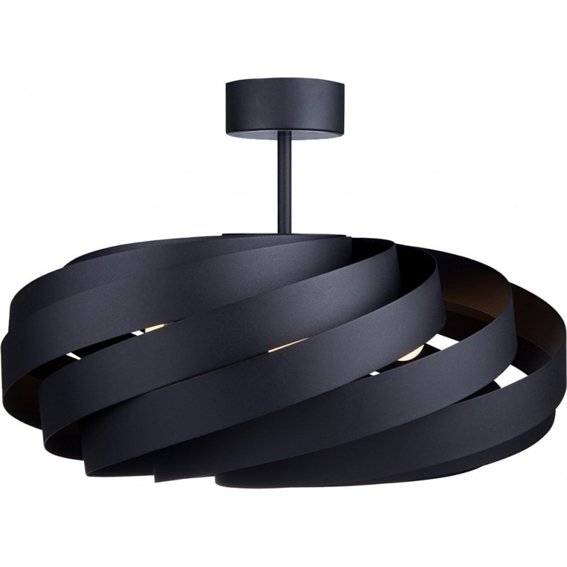 Lampa Sufitowa Vento 60cm Czarna | ZumaLine - Nowoczesne Oświetlenie