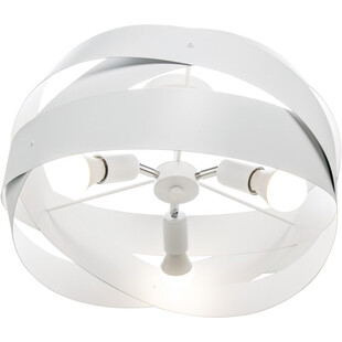 Lampa sufitowa Tornado 50cm biała | ZumaLine - Nowoczesne oświetlenie