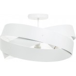 Lampa sufitowa Tornado 50cm biała | ZumaLine - Nowoczesne oświetlenie