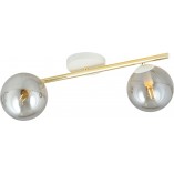 Plafon nowoczesny szklane kule Splendi II 55cm grafit / złoty / biały Emibig