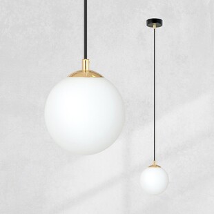 Lampa wisząca Royal - Szklana kula | Emibig