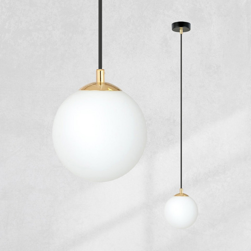 Lampa wisząca Royal - Szklana kula | Emibig
