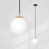 Lampa wisząca Royal - Szklana kula | Emibig