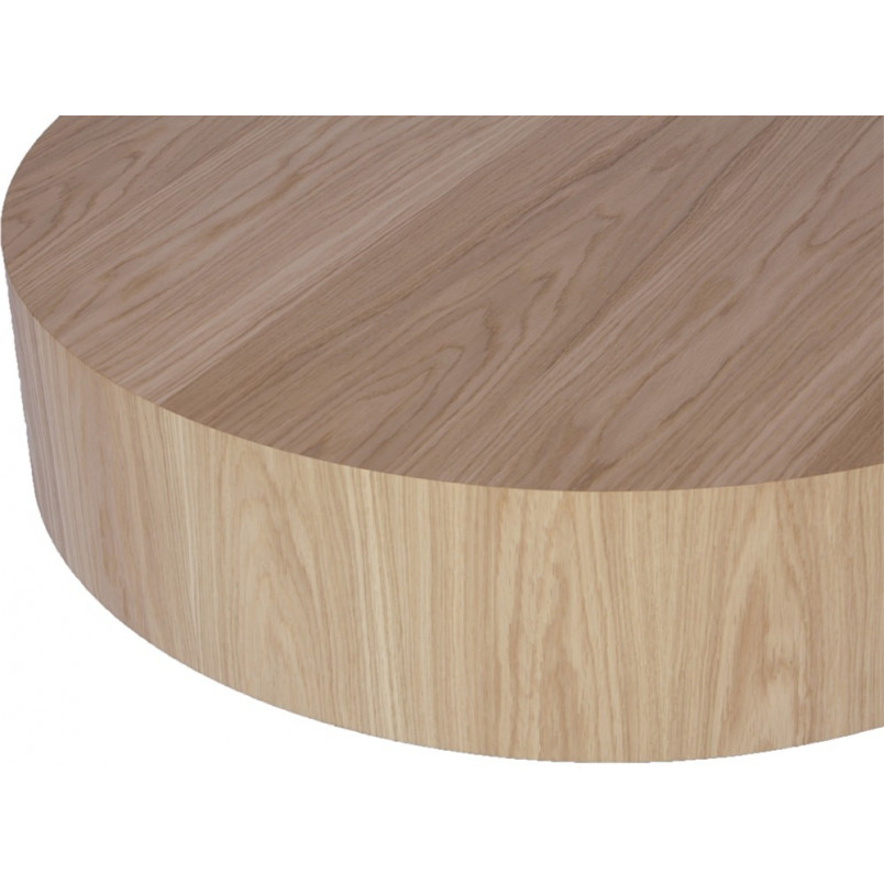 Stolik okrągły dąb Nordifra | 110cm | Elegancki design