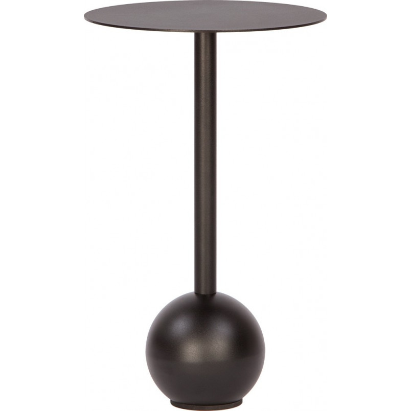 Stolik boczny metalowy Boll 30cm czarny | Nordifra
