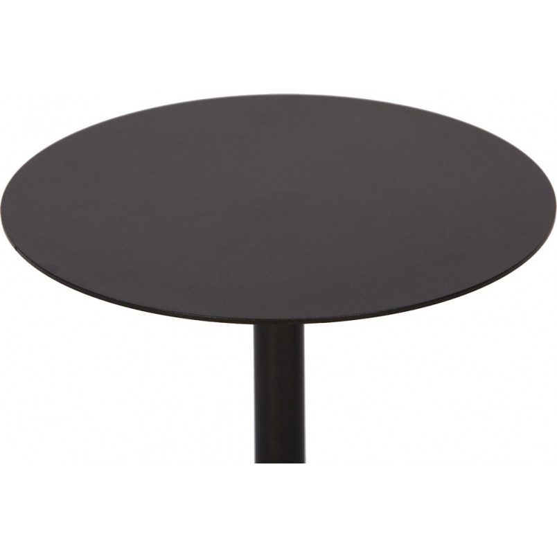 Stolik boczny metalowy Boll 30cm czarny | Nordifra