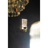 Kinkiet Glamour Vetro LED Złoty MaxLight - Eleganckie Oświetlenie