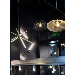 Lampa Spider LED biała | Nowoczesny Żyrandol MaxLight