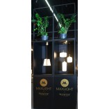 Lampa wisząca glamour Seda LED złota MaxLight - Odkryj elegancję!