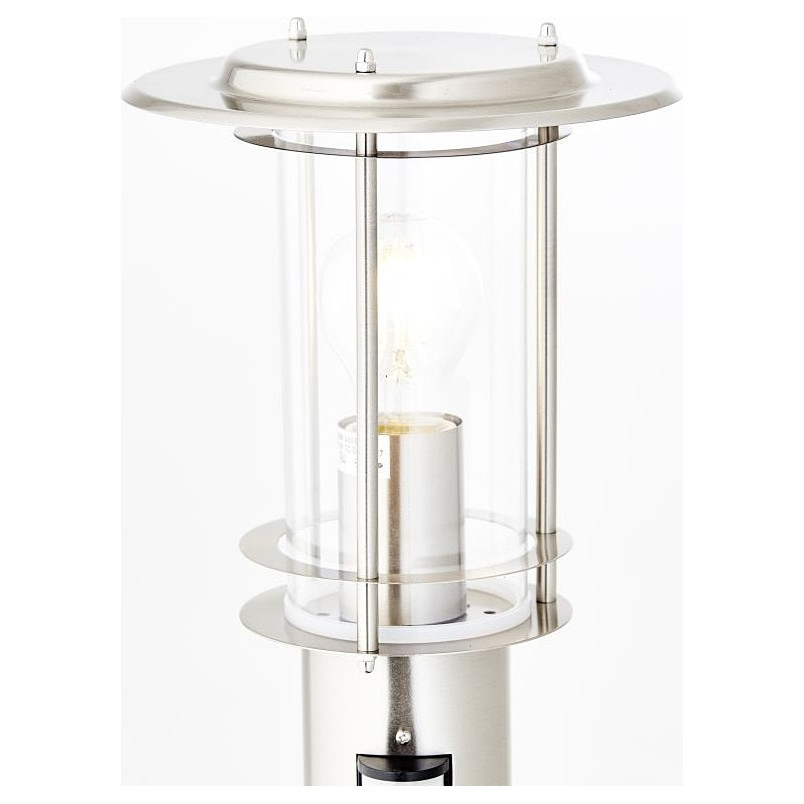 Lampa Ogrodowa York z Czujnikiem | Stalowa, 100cm - Brilliant