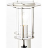 Lampa Ogrodowa York z Czujnikiem | Stalowa, 100cm - Brilliant