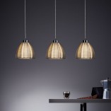 Lampa wisząca Relax III - Chrom, Szkło | Brilliant