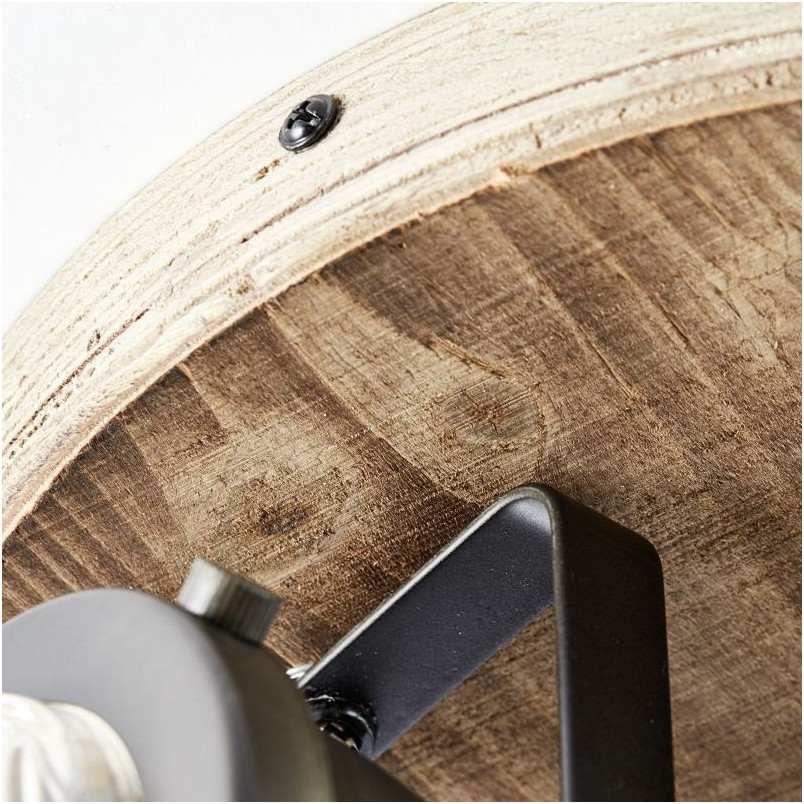 Reflektor sufitowy Carmen Wood III | Industrialny design Brilliant