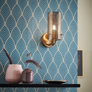 Kinkiet mosiężny ażurowy Gracian Brilliant - Luksusowy Design