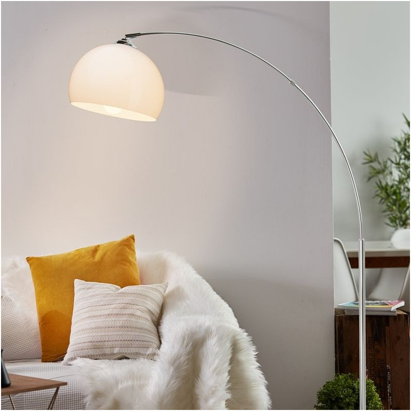 Lampa podłogowa łukowa Vessa | Brilliant - Nowoczesny design