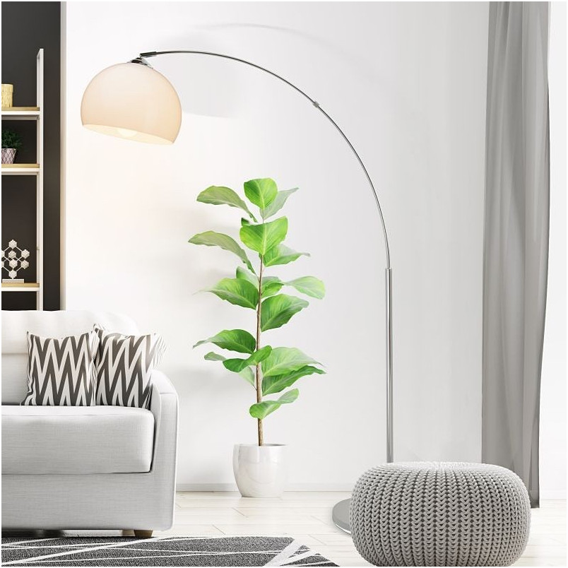Lampa podłogowa łukowa Vessa | Brilliant - Nowoczesny design