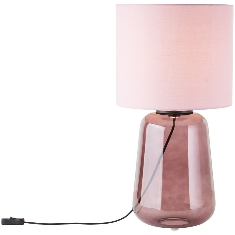 Lampa stołowa Hydra Brilliant - Różowa, Szklana - Kup Teraz!