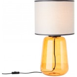 Lampa stołowa szklana Hydra - Brilliant | Nowoczesny design