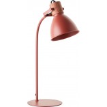 Lampa Stołowa Industrialna Erena Czerwona - Brilliant | Światło z Charakterem