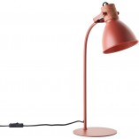 Lampa Stołowa Industrialna Erena Czerwona - Brilliant | Światło z Charakterem