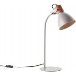 Lampa stołowa industrialna Erena szara Brilliant | Kup teraz!