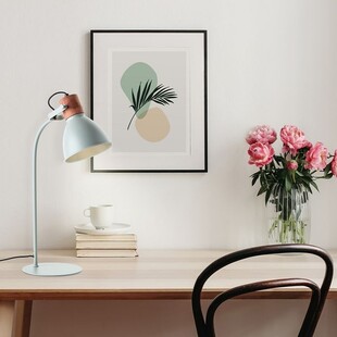 Lampa stołowa industrialna Erena zielona Brilliant | Kup online