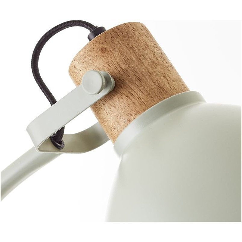 Lampa podłogowa industrialna Erena zielona - Brilliant | Kup teraz!
