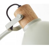 Lampa podłogowa industrialna Erena zielona - Brilliant | Kup teraz!