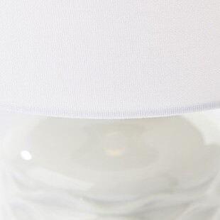 Lampa stołowa ceramiczna Ilysa szara Brilliant - Eleganckie oświetlenie