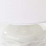 Lampa stołowa ceramiczna Ilysa szara Brilliant - Eleganckie oświetlenie