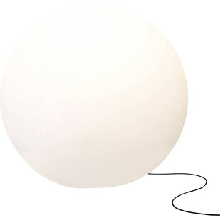 Lampa Ogrodowa Kula Garden 80cm Biała - Brilliant | Kup Teraz!