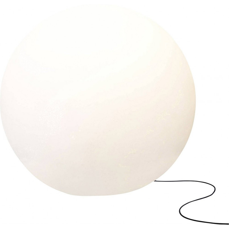 Lampa Ogrodowa Kula Garden 80cm Biała - Brilliant | Kup Teraz!