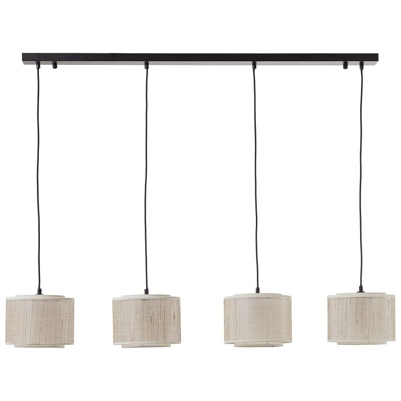 Lampa wisząca beżowa Brilliant Odar IV | 125cm - Kup Teraz!