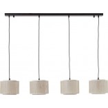 Lampa wisząca beżowa Brilliant Odar IV | 125cm - Kup Teraz!