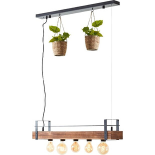 Lampa wisząca drewniana Bankwood | Brilliant - 80cm