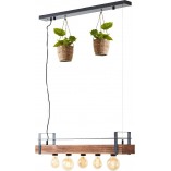 Lampa wisząca drewniana Bankwood | Brilliant - 80cm