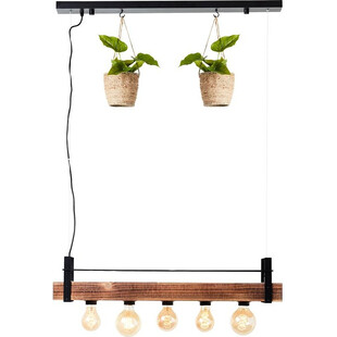 Lampa wisząca drewniana Bankwood | Brilliant - 80cm