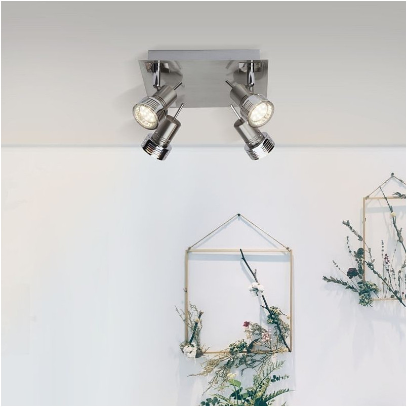 Reflektor sufitowy 4xLED Brilliant Kassandra IV - Chrom